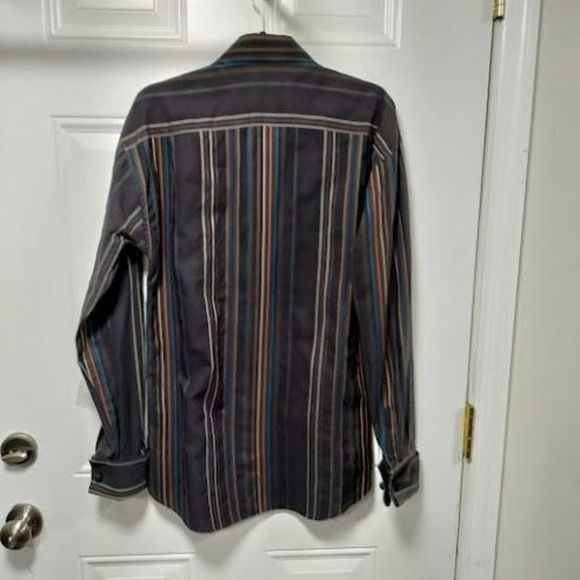Kuhlman Stripped Button Down Size 41 - Picture 3 of 7